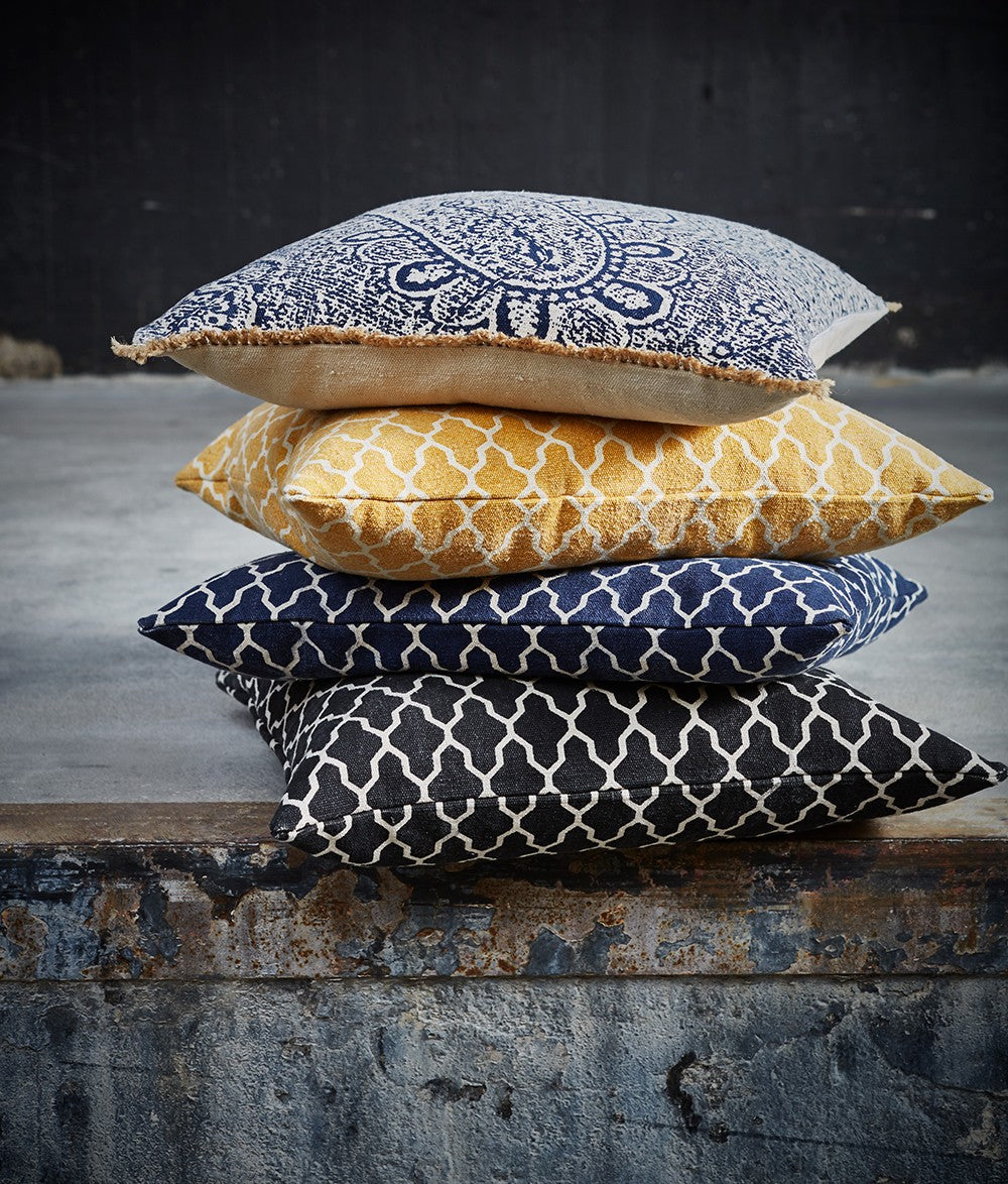 Kuddfodral Tangier Blå