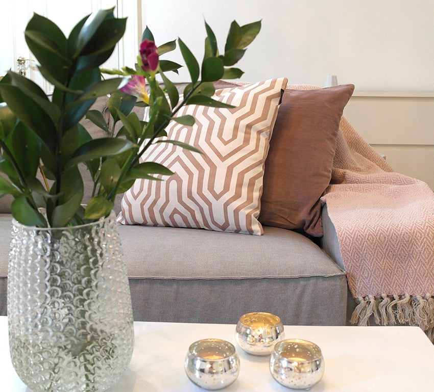 Kuddfodral Dusty pink