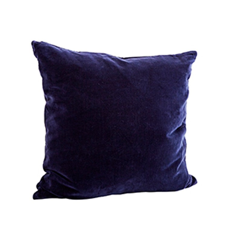 Kuddfodral blå sammet