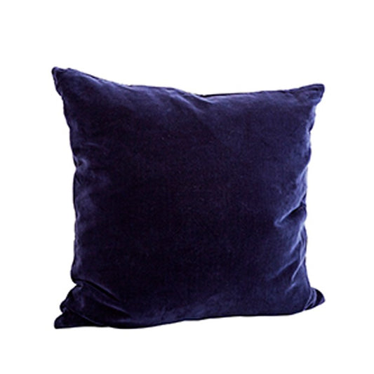 Kuddfodral blå sammet