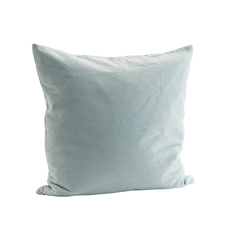 Kuddfodral ljusgrön sammet