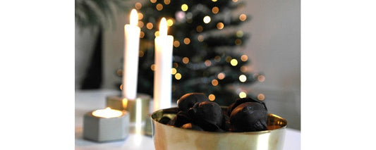 Veganska chokladtryfflar