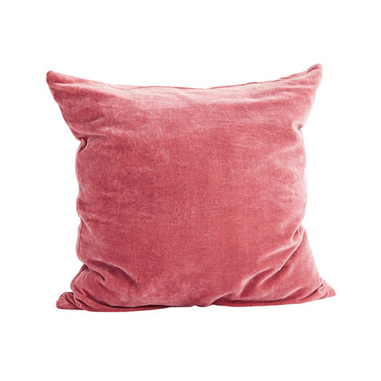 kuddfodral sammet rosa
