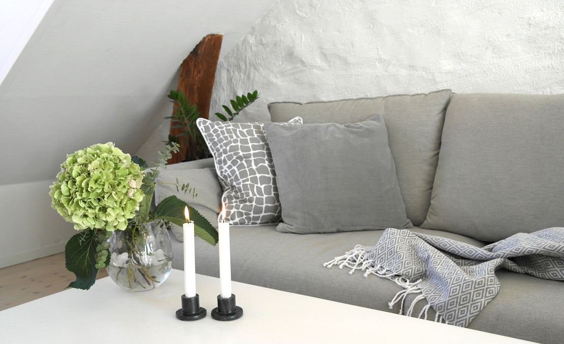 Ljusstake Kaya Marmor